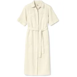 Nah/Studio Seersucker-Kleid - ungefärbte Baumwolle - Gr. 38 - ungefärbt