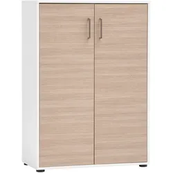 Tchibo - Aktenschrank »Metz« - 80,1x38,2x113,4cm - silber -