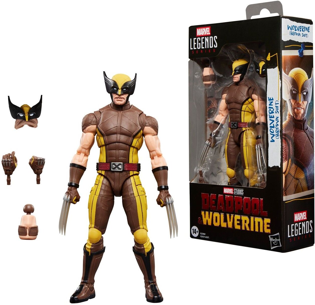 Hasbro Marvel Legends Series: Deadpool & Wolverine - Wolverine (Brown Suit)