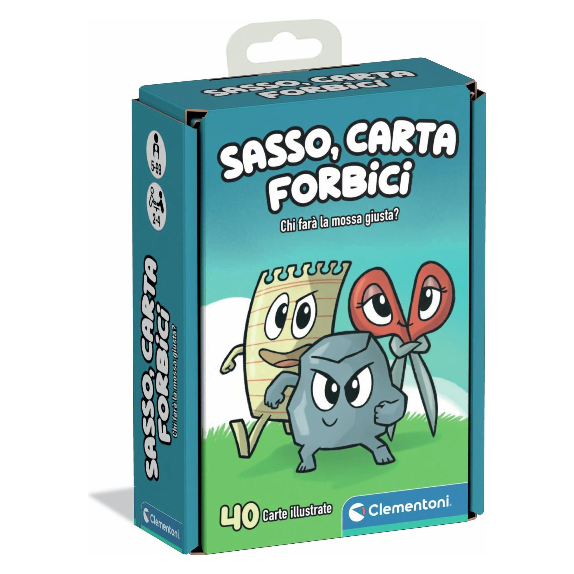 Clementoni Carte Sasso, Carta, Forbice (56496445)