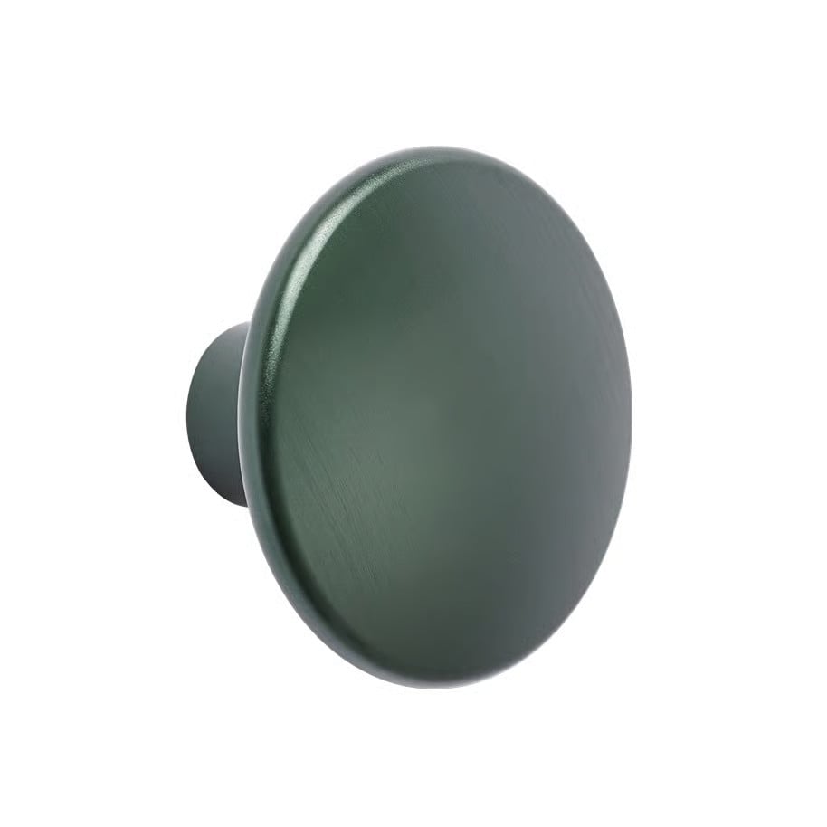Muuto The Dots kledinghaak metaal Dark green