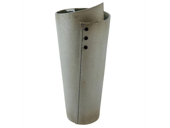 Dekovase GOEBEL Vase Sirikit 45 cm grün , grün, B:20cm H:45cm T:18,5cm, Vasen, Dekovase, Handwäsche wird empfohlen