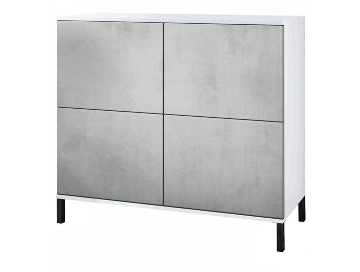 KOMMODE Rova Beton Oxid Optik