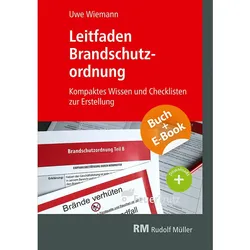Leitfaden Brandschutzordnung - mit E-Book (PDF), Fachbücher von Uwe Wiemann