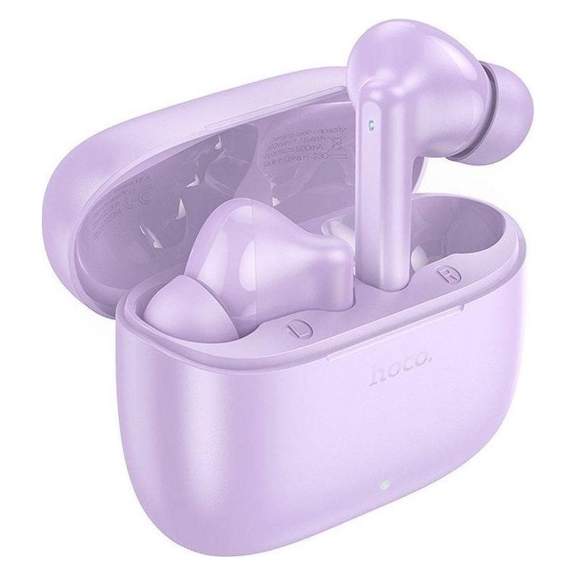 Hoco - Wireless Headset (EQ2) - TWS, Bluetooth 5.3, Voice Assistant Activation - Purple (ANC, 7 h, Kabellos) (HOCOACC146)
