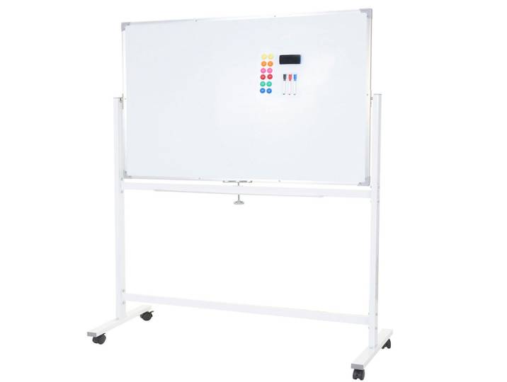 Jamb Whiteboard Weiß, Metall, 160x186x50 cm, Bilder & Rahmen, Bilder, Pinnwände & Memoboards