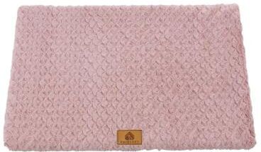 Uplifted Goods Plush Foam Pet Bed With Washable Cover pink l 73x46cm Pet 15kg