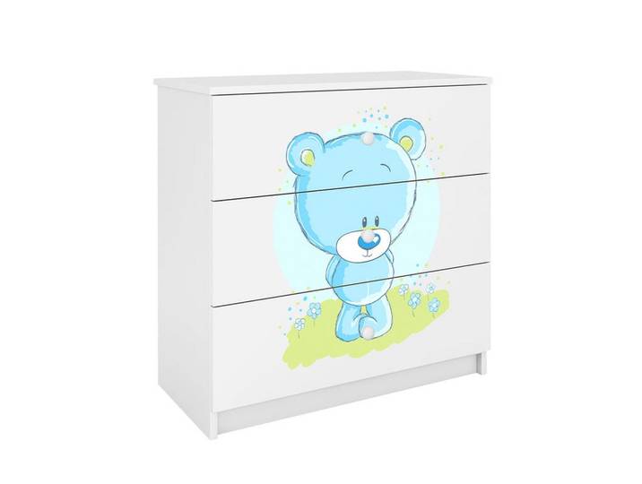 KOMMODE Babydreams Blaubär 81/81/41