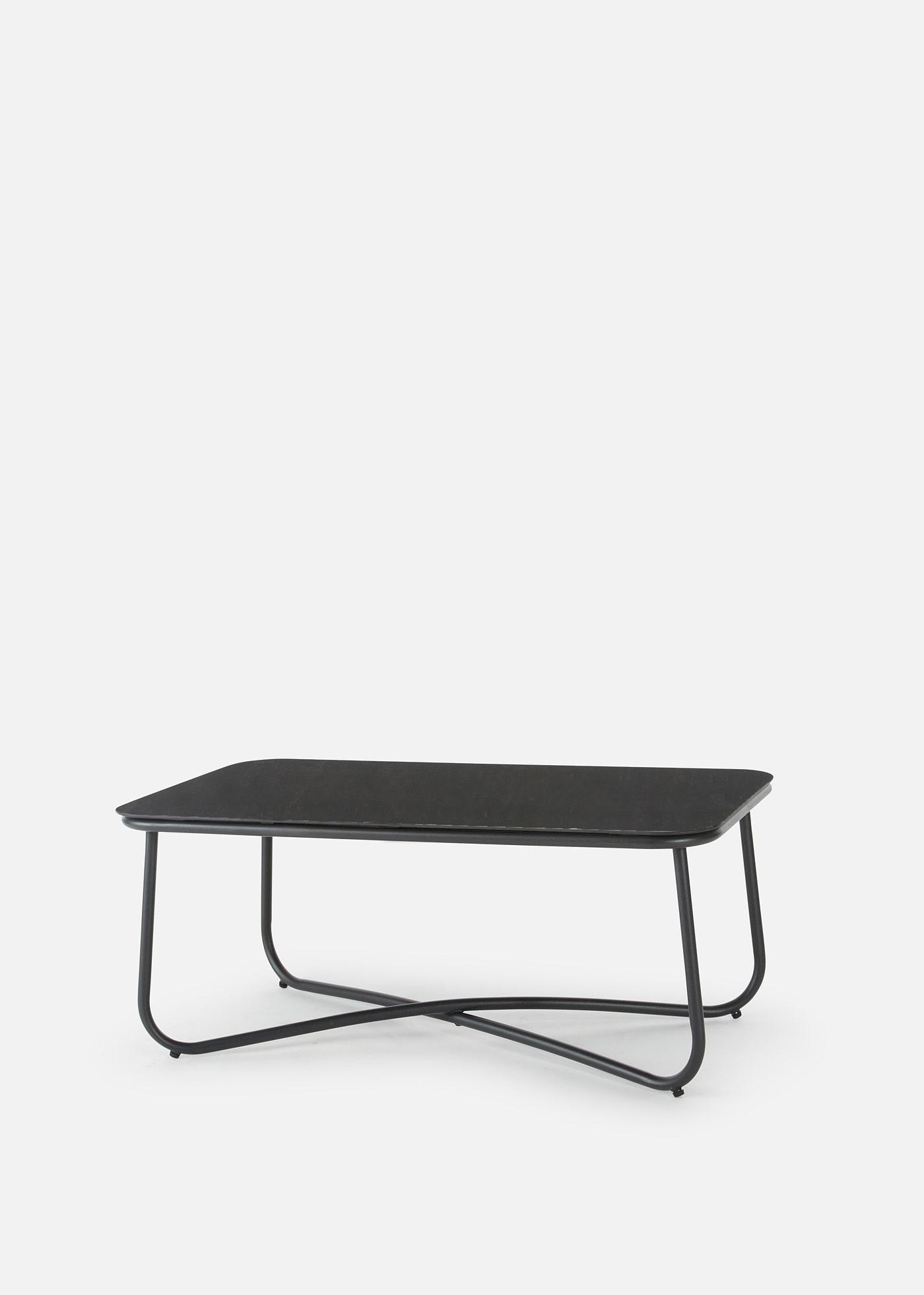 bonprix Gartenmöbel Set (4-tlg. Set), schwarz, Gr.Onesize, Modernes Gartensmöbelset für 4 Personen