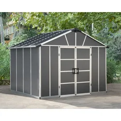 Palram - Canopia  Yukon 3.3 x 2.7 Gerätehaus, anthrazit