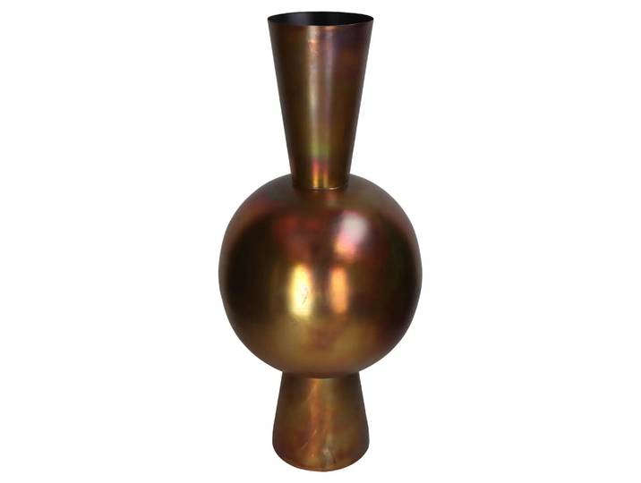Vase Eisen, Bronze H: 70 cm Kersten