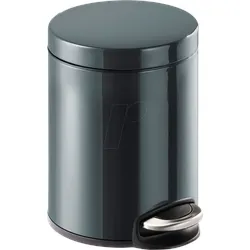 DURABLE 341058 - Abfallbehälter mit Tritt, 5 l, metall, anthrazit