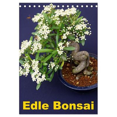 Edle Bonsai (Tischkalender 2027 DIN A5 hoch), CALVENDO Monatskalender