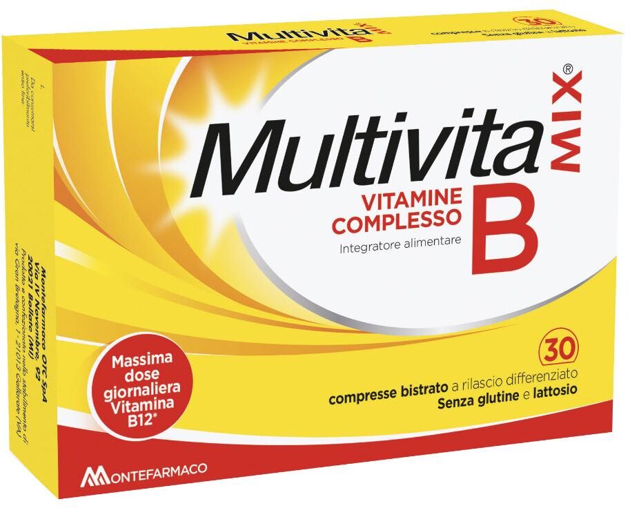 MONTEFARMACO OTC SpA Multivitamix Vit B Bistr 30compresse