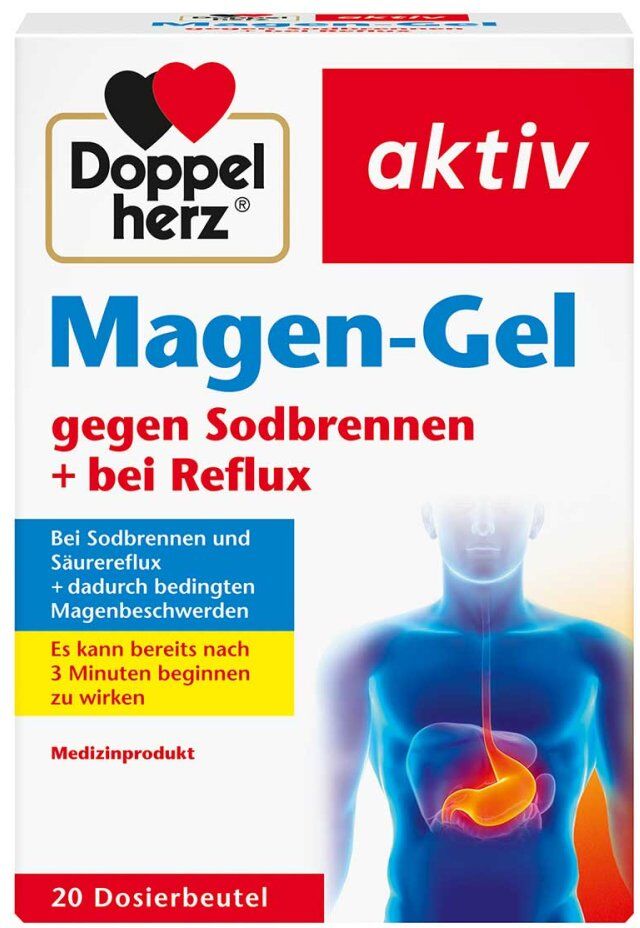 Doppelherz Magen-Gel gegen Sodbrennen + bei Reflux