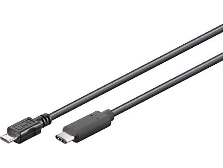 Goobay 67993 Sync & Charge Super Speed USB-C naar Micro-B 2.0 oplaadkabel