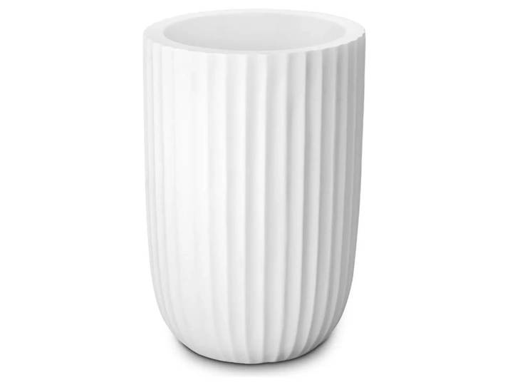 Vase Venus Weiss Matt H: 50 cm Abhika / Farbe: Weiss
