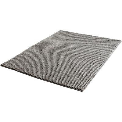 Teppich OBSESSION "My Loft 580", grau (taupe), B:160cm H:23mm L:230cm, Viskose, Wolle, Teppiche, Teppich, Handweb Teppich, Obermaterial: 50% Wolle, 50% Viskose, handgewebt