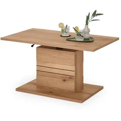 set one by Musterring Couchtisch Tempe Holzoptik Braun Eiche