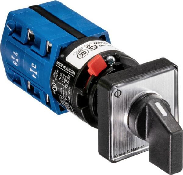 Kraus & Naimer 1-polige hoekschakelaar 60 graden 10A type CG4 A210-621 FS2