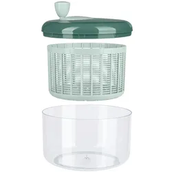 Livoo Salatschleuder 3,5 L, Salatschleuder, Grün