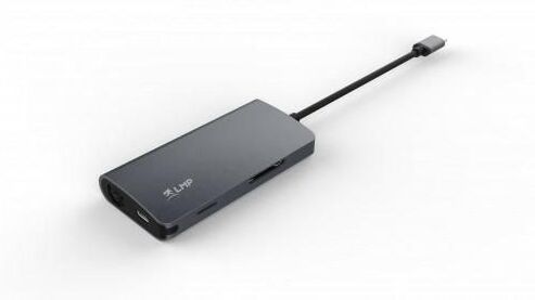 LMP USB-C Mini Dock - HDMI, 3x USB, USB-C Charging, Aluminium, Space Grey