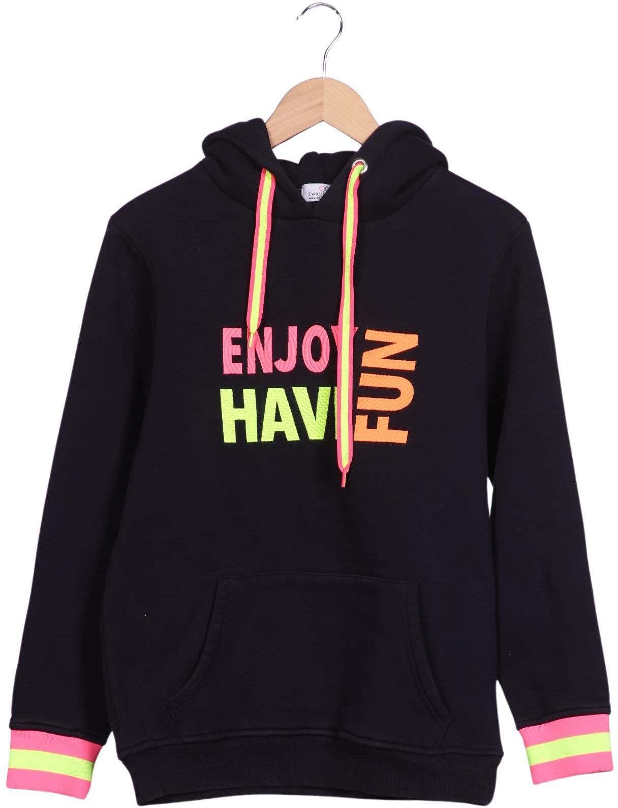 Zwillingsherz Damen Kapuzenpullover, Neon, Gr. S, Synthetik / Baumwolle - Second Hand