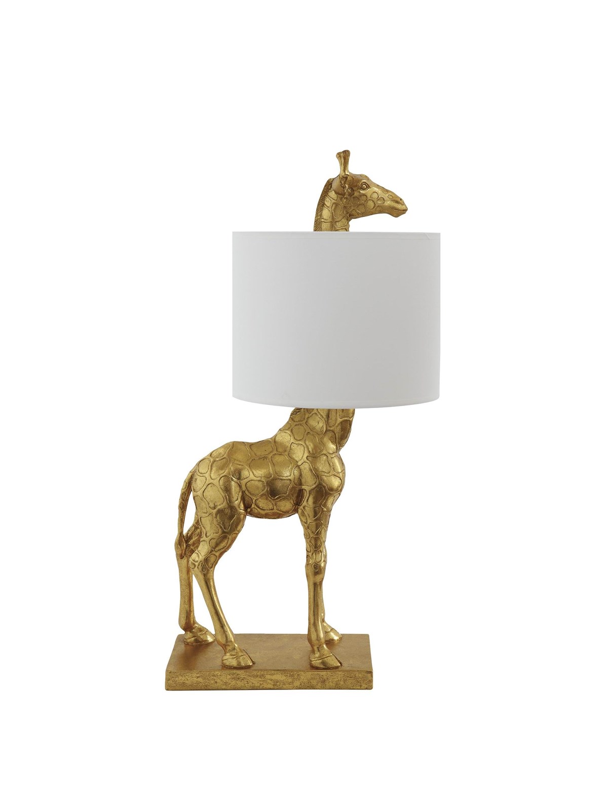 Creative Collection Silas Tischlampe, Gold, Polyresin