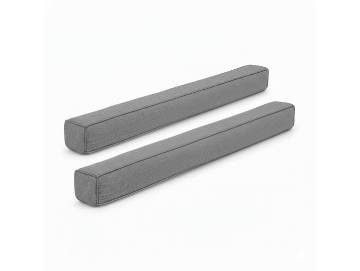 ZUGLUFTSTOPPER Levante OM 6,5x90cm Grau (2tlg)