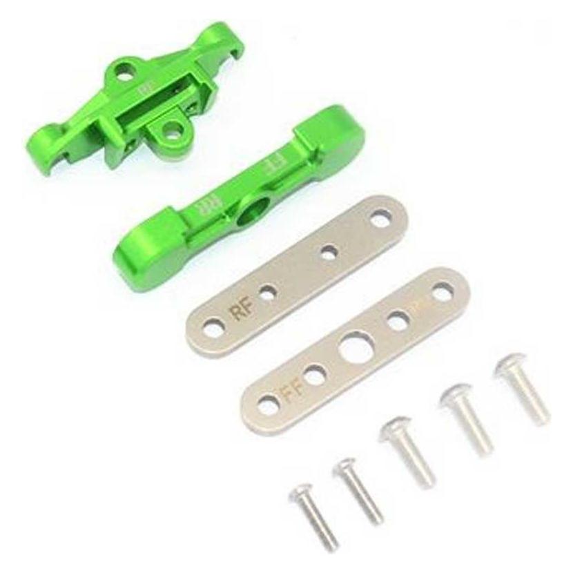 GPM Aluminium Querlenkerhalter unten hinten grün TRX Maxx, Maxx Slash (GPMTXMS009G)