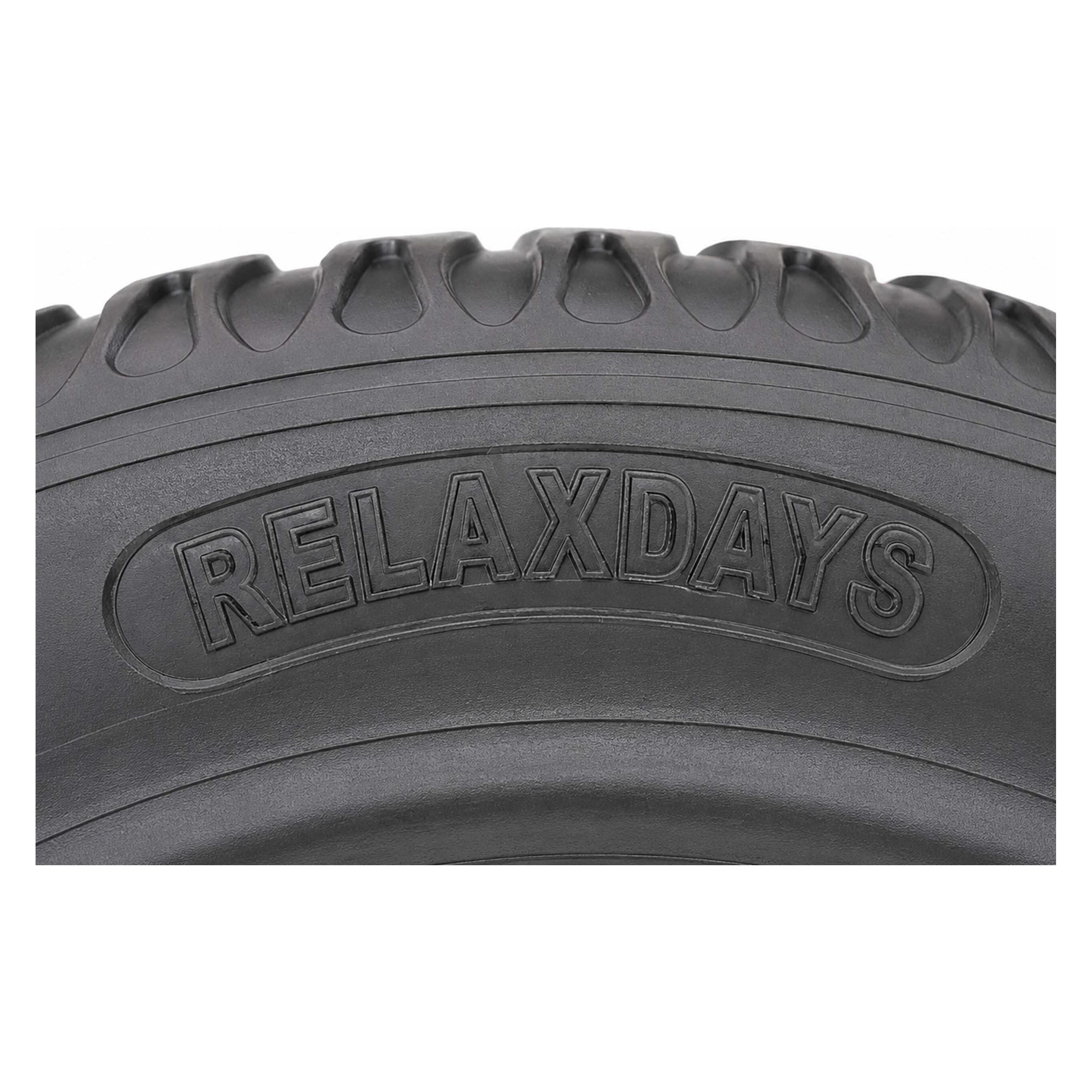 Relaxdays 2x Schubkarrenrad (4052025822729)