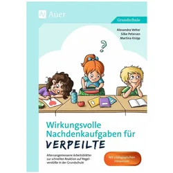 Wirkungsvolle Nachdenkaufgaben für Verpeilte, Schulbücher von Silke Petersen, Martina Knipp, Alexandra Vetter