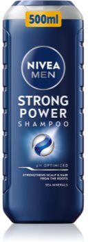Nivea MEN Strong Power champô para cresimento e reforçamento das raízes 500 ml. MEN Strong Power