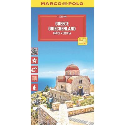 Grecia, Cicladi, Corfù, Sporadi 1:350.000, Karte von , Marco Polo