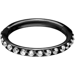 Titan Segmentring Clicker EINGEFASSTE KRISTALLE
