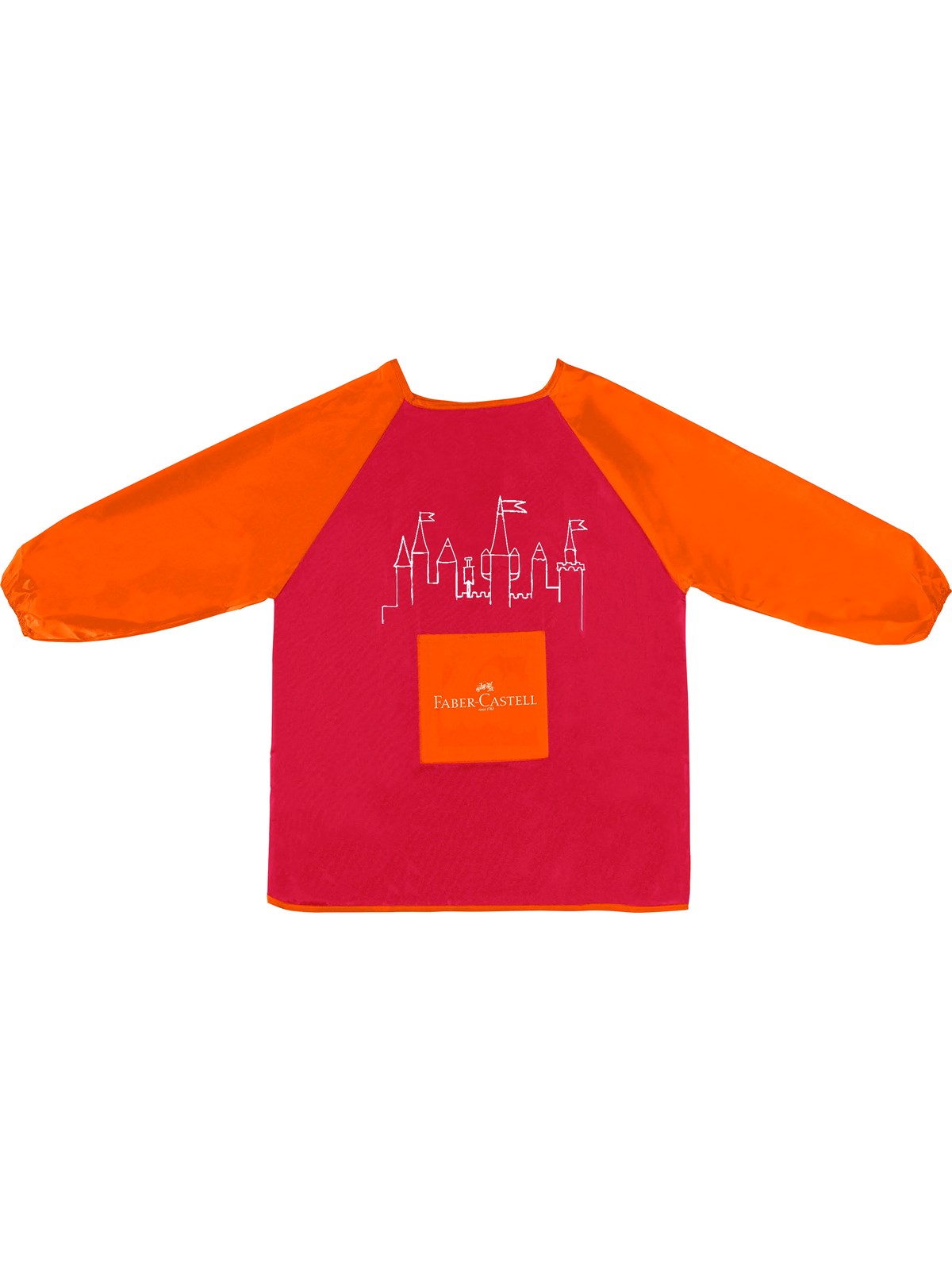 Faber-Castell Malschürze für Kinder Farbe rot/orange