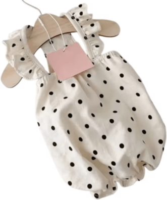 Inspire Picks Cute Polka Dot Pet Dress Shirt For Dogs & Cats Sweet Puppy Skirt Outfit white l