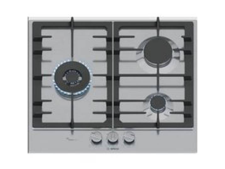 Bosch Plaque de cuisson gaz 60cm 3 feux 8000w - PCC6A5I90