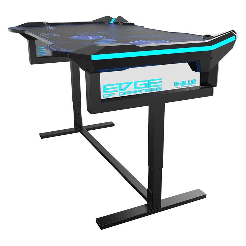 Blue Biurko E-Blue EGT004 Niebieskie 135 cmx78.5 cm (MSEB004HB000)