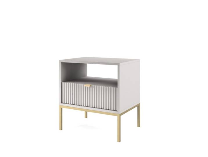 NACHTTISCH STELLARE 54/56/39 cm Grau