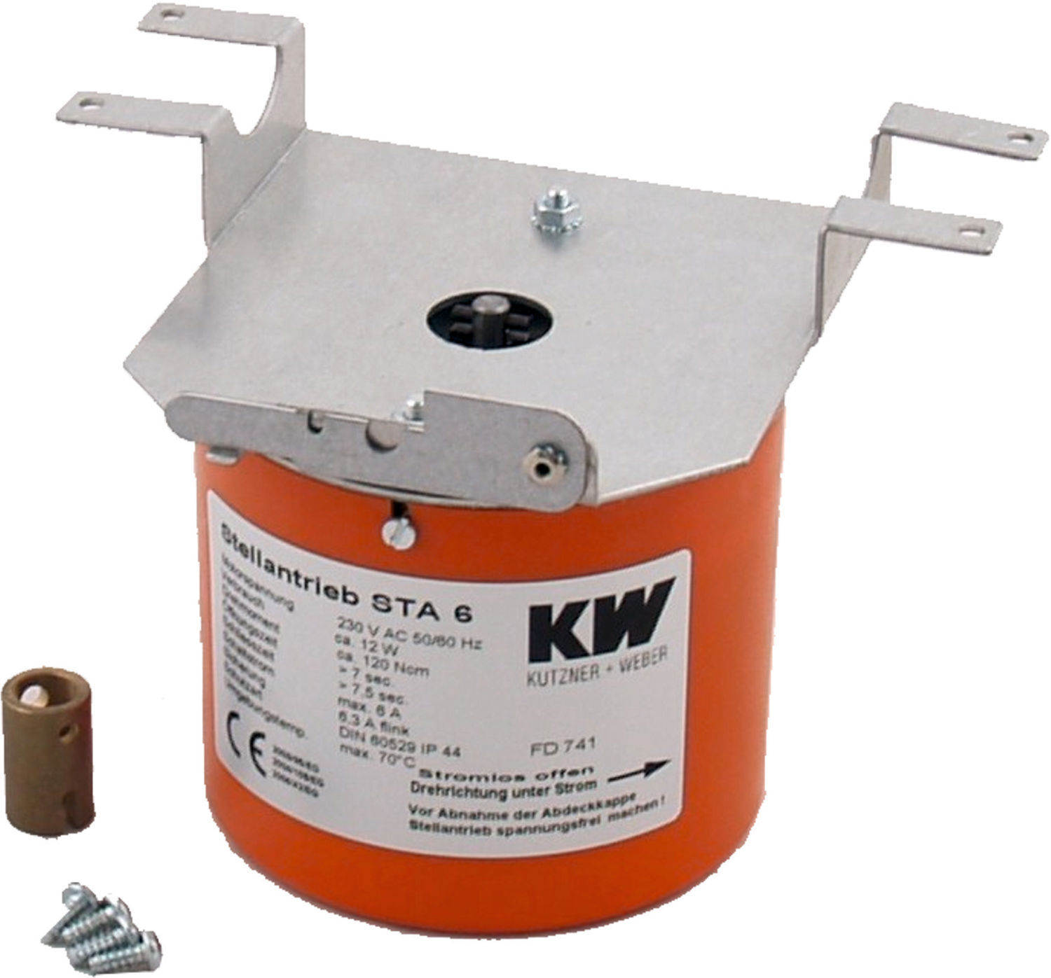 Actionneur Wolf pour volet d'échappement 2400497 gaucher, pour NG-30