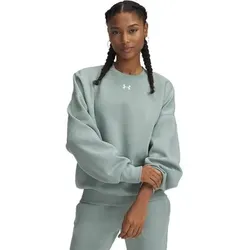 UNDER ARMOUR Damen Sweatshirt RIVAL FLEECE OS CREW, Größe XS in Grau Grau