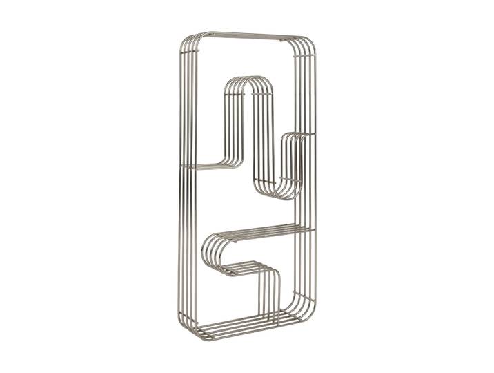AYTM Étagère murale Curva rectangulaire Argent
