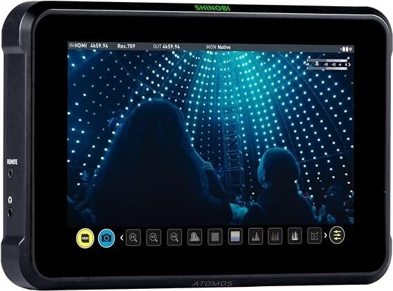 Atomos Shinobi 7 7-inch 2200-nit HDR Video & Photo Monitor