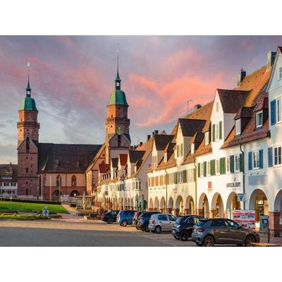 CALVENDO Puzzle Blick über den Marktplatz zur Stadtkirche 1000 Teile Lege-Größe 640 x 480 cm Foto-Puzzle Bild von Dirk Meutzner