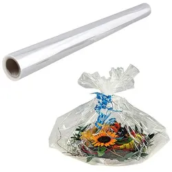 JUNG Geschenkfolie 750 mm x 50 m transparent