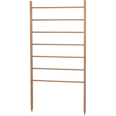 Rankgitter WINDHAGER "für Blumen und Gemüsepflanzen in Garten- und Hochbeete", braun, B:170cm H:80cm, Massivholz, Rankhilfen, Kletterhilfe 80 x 170 cm, Rankgerüst aus Holz