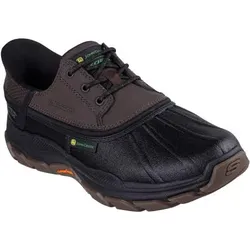 Skechers Slip-ins John Deere Waterproof: Respected - Tanzier Herren (Chocolate/Black), Braun, 43