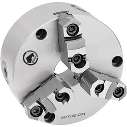 Optimum Dreibacken-Drehfutter Guss BISON Ø 125 mm DIN 6350 A2-3