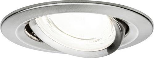 Paulmann 92454 Nova Coin LED-Einbauleuchte LED 2.8W Eisen (gebürstet)